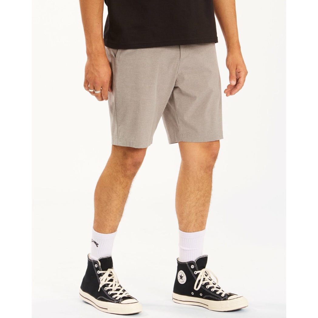BILLABONG - CROSSFIRE MID SUBMERSIBLE 19" SHORTS | GREY