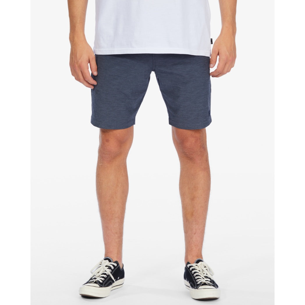 BILLABONG - CROSSFIRE MID SUBMERSIBLE 19" SHORTS | Navy