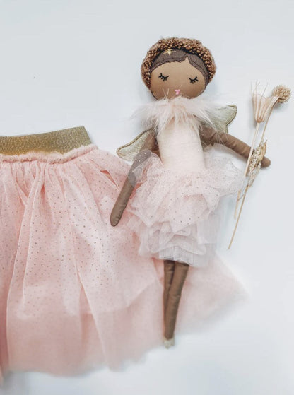 Ada Pink Angel African American Doll