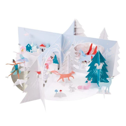 Winter Wonderland Paper Craft Advent Calendar