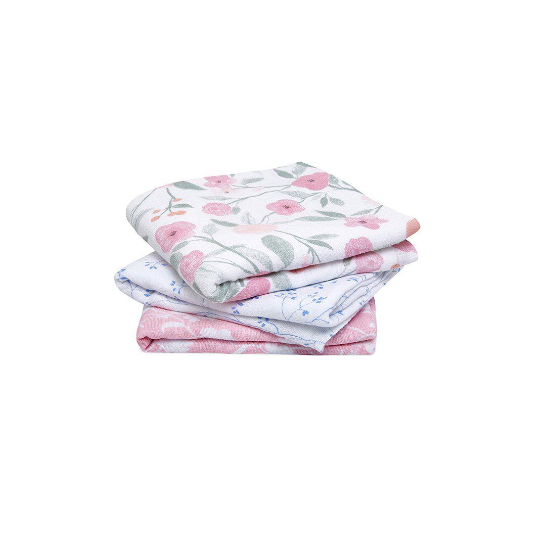 aden + anais Boutique Cotton Muslin Squares - 3 Pack - Ma Fleur