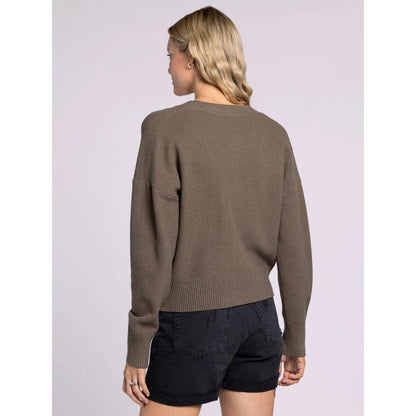 THREAD & SUPPLY - ADLEY CARDIGAN | DEEP OLIVE