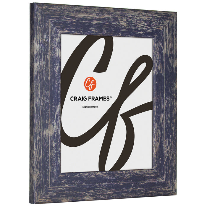 American Barn 2", Independence Blue Picture Frame - 4 Piece Set