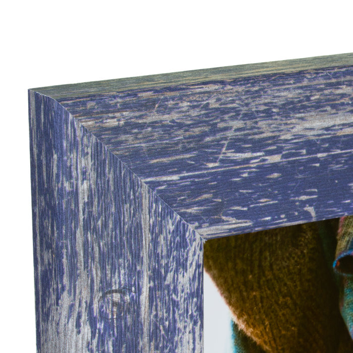 American Barn 2", Independence Blue Picture Frame - 4 Piece Set