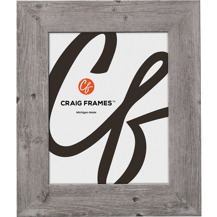 American Barn 2", Light Gray Oak Picture Frame - 4 Piece Set