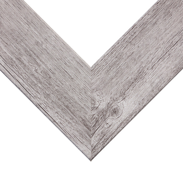 American Barn 2", Light Gray Oak Picture Frame - 4 Piece Set