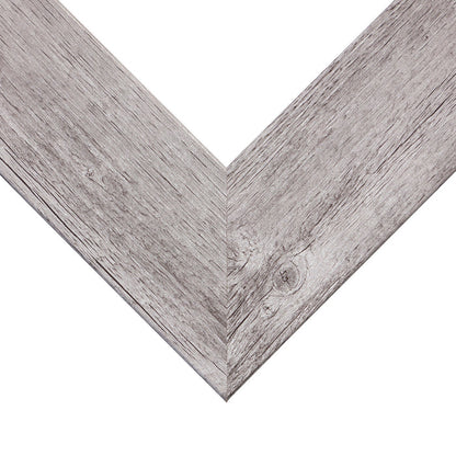 American Barn 2", Light Gray Oak Picture Frame - 4 Piece Set