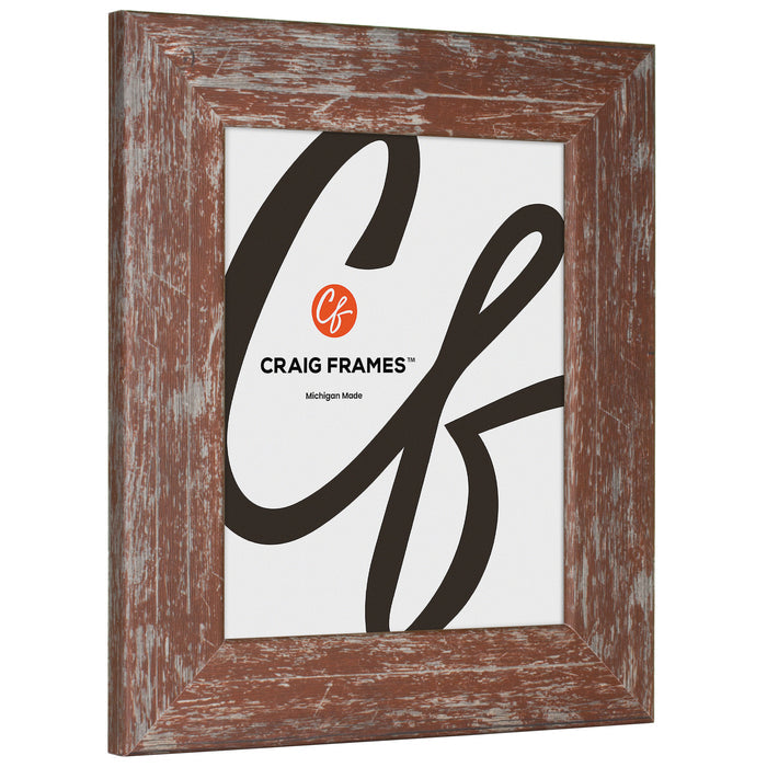 American Barn 2", Red Picture Frame - 4 Piece Set