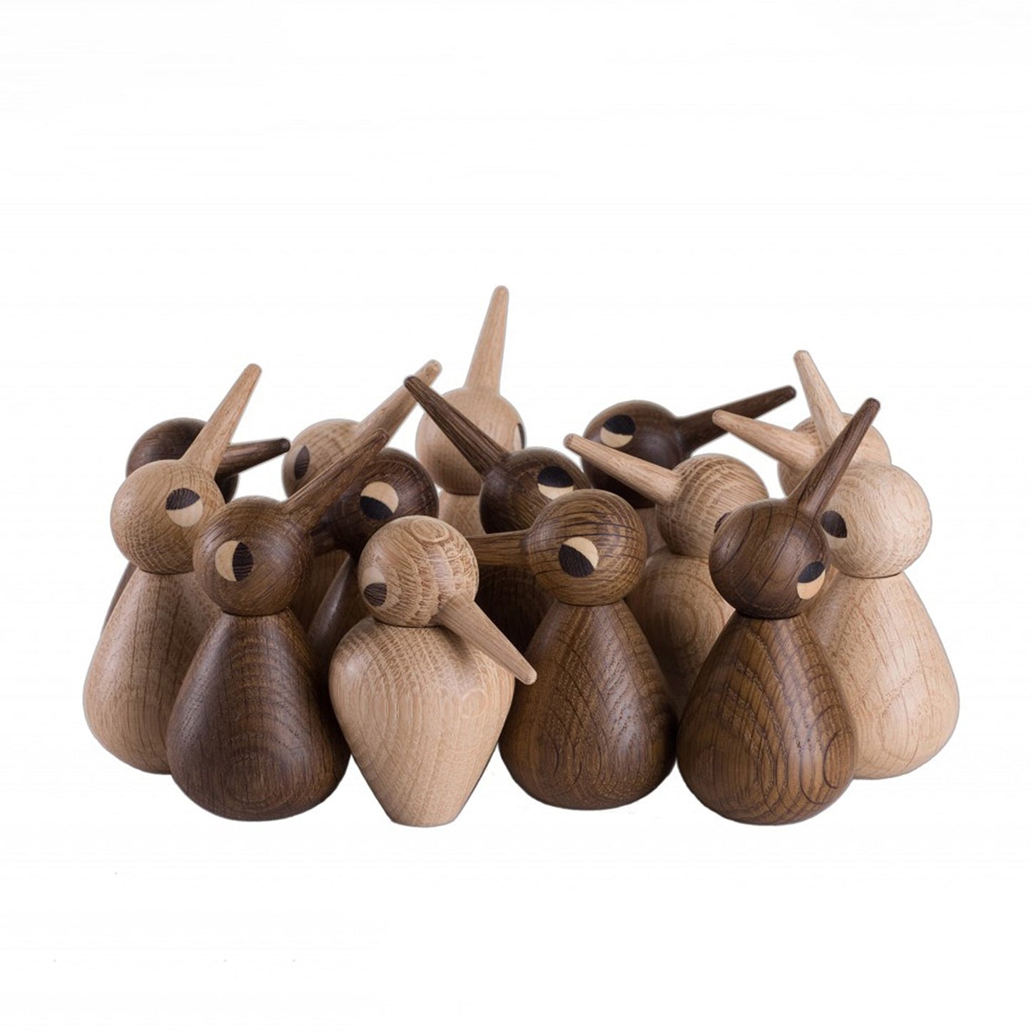 architectmade | wooden bird | small smoked oak