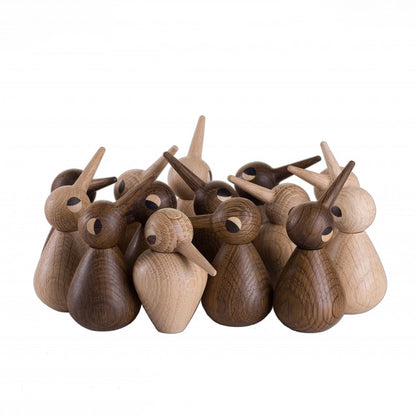 architectmade | wooden bird | small smoked oak