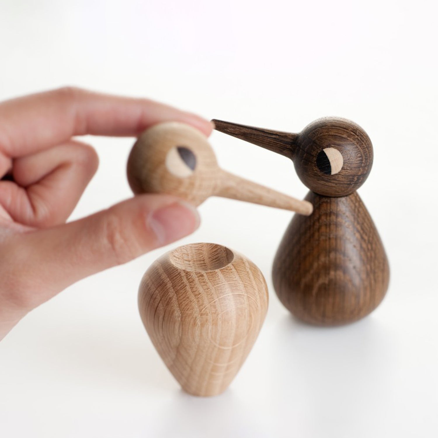 architectmade | wooden bird | chubby natural oak