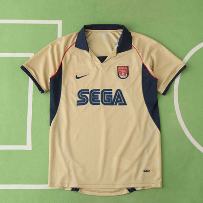 Arsenal F.C. Away Retro Fan Version 01/02 Season Jersey