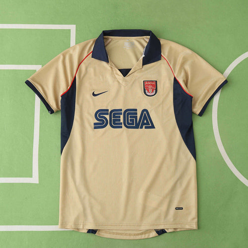 Arsenal F.C. Away Retro Fan Version 01/02 Season Jersey