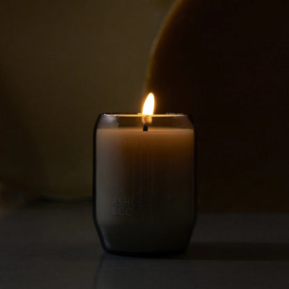 ashley + co | waxed perfume scented candle | bonberry