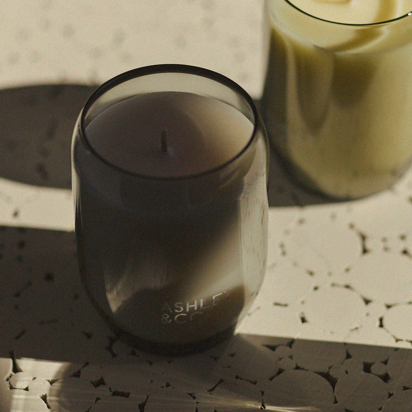 ashley + co | waxed perfume scented candle | tui + kahili