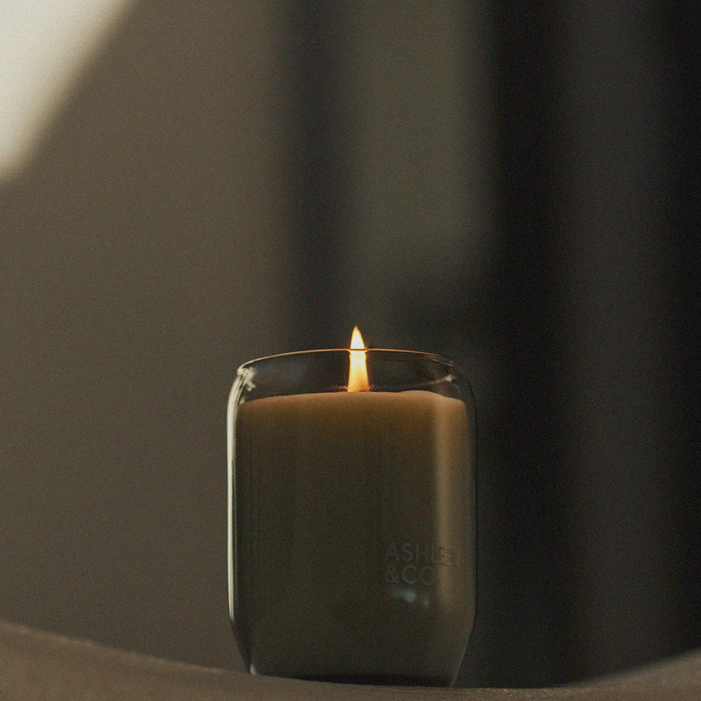 ashley + co | waxed perfume scented candle | blossom + gilt