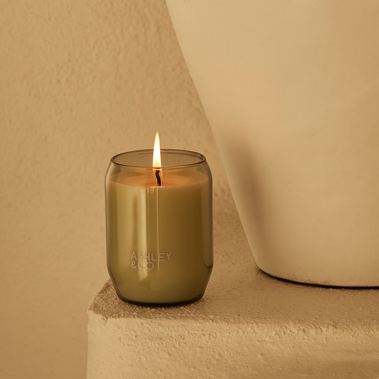 ashley + co | waxed perfume scented candle | tui + kahili