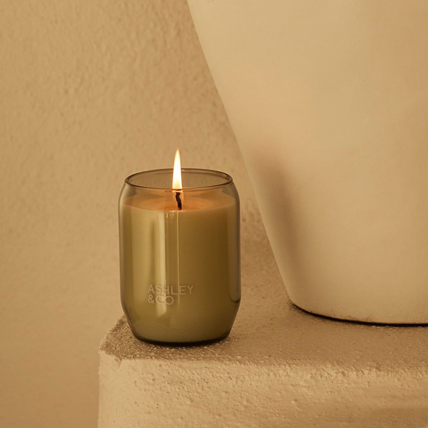 ashley + co | waxed perfume scented candle | blossom + gilt