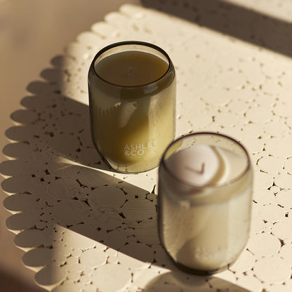 ashley + co | waxed perfume scented candle | blossom + gilt