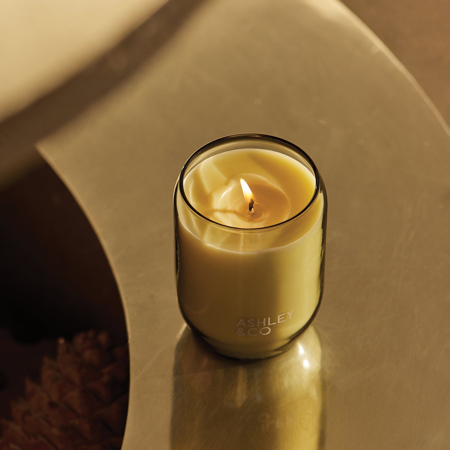 ashley + co | waxed perfume scented candle | tui + kahili