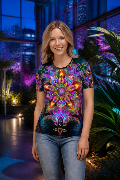 Asteroidea Venusia women's T-shirt — editorial front