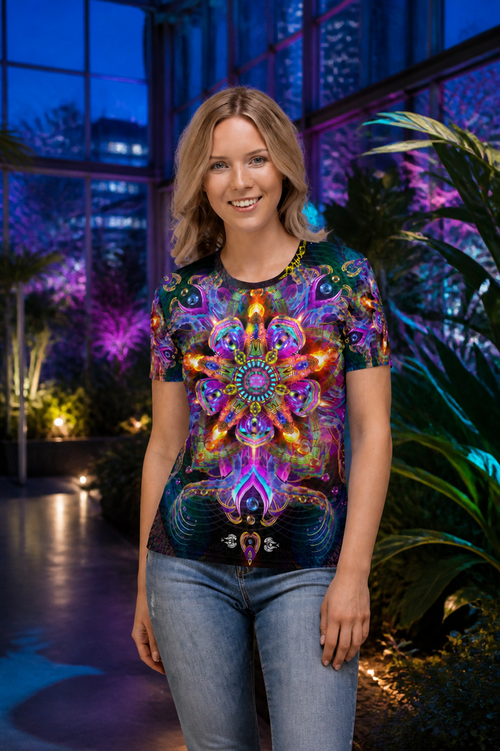Asteroidea Venusia women's T-shirt — editorial front