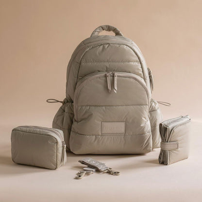 Avery Row Changing Backpack  - Oyster