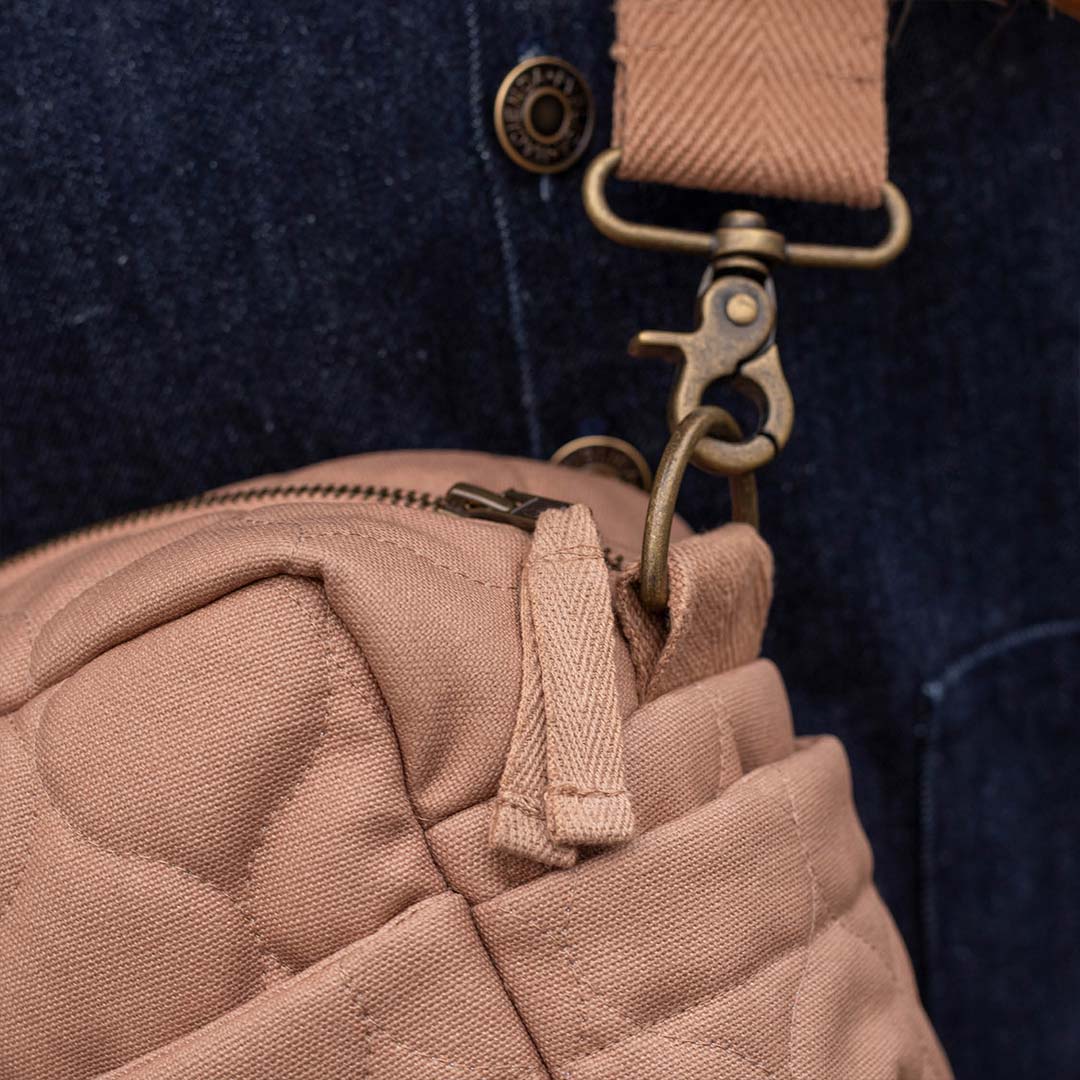 Avery Row Stroller Organiser Bag - Latte