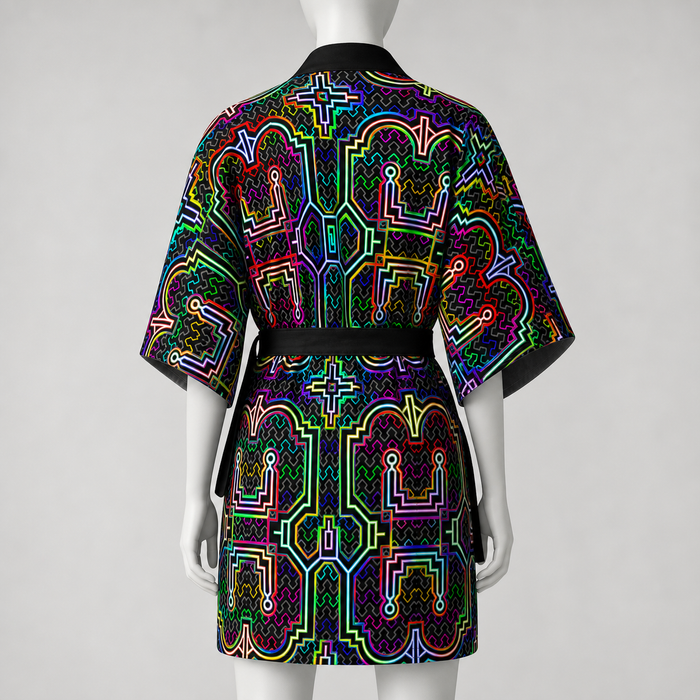 Aya Kimono Robe lifestyle back view