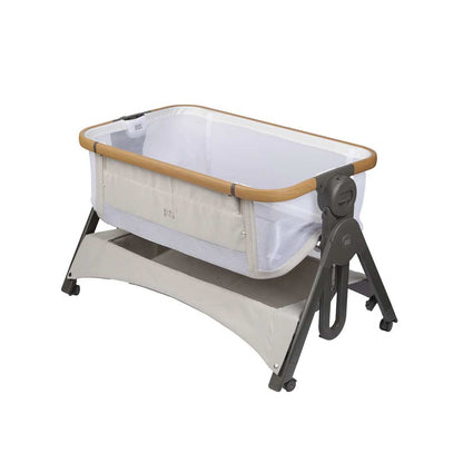 Bababing Bedside And Travel Cot - Beige