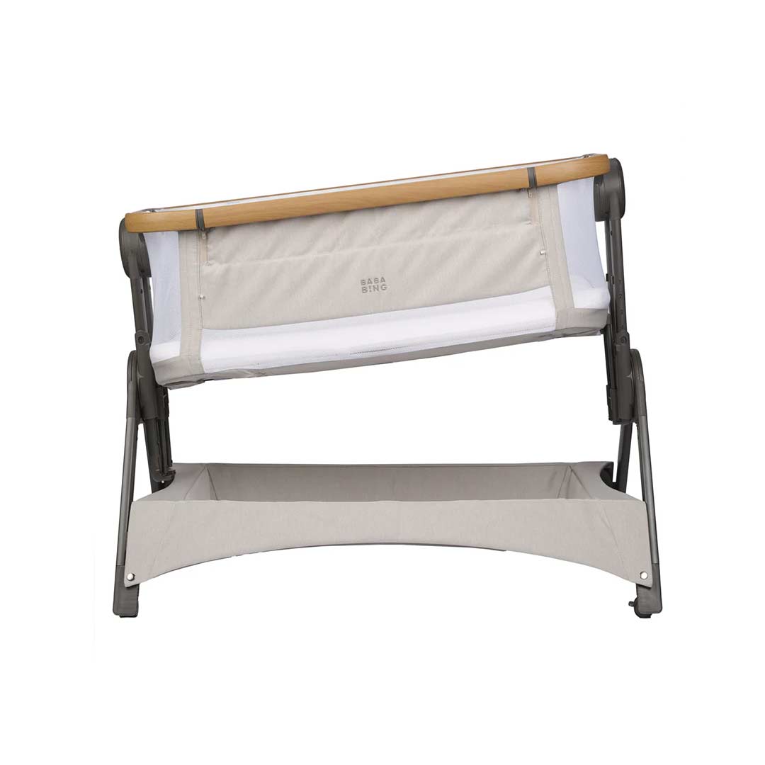 Bababing Bedside And Travel Cot - Beige