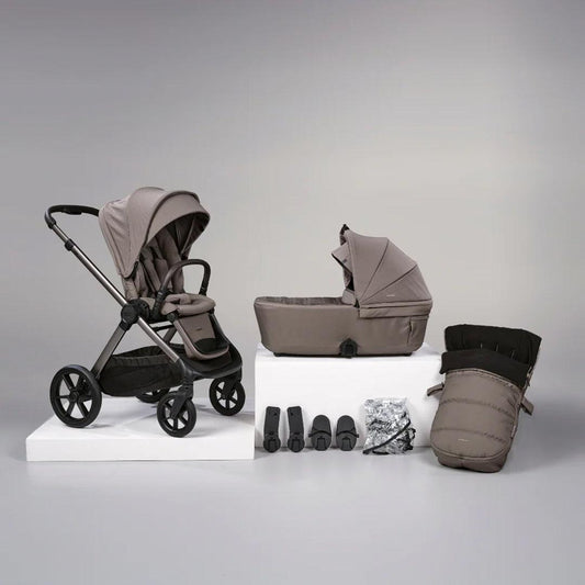 Bababing Raffi MKII Pushchair & Carrycot - Minky