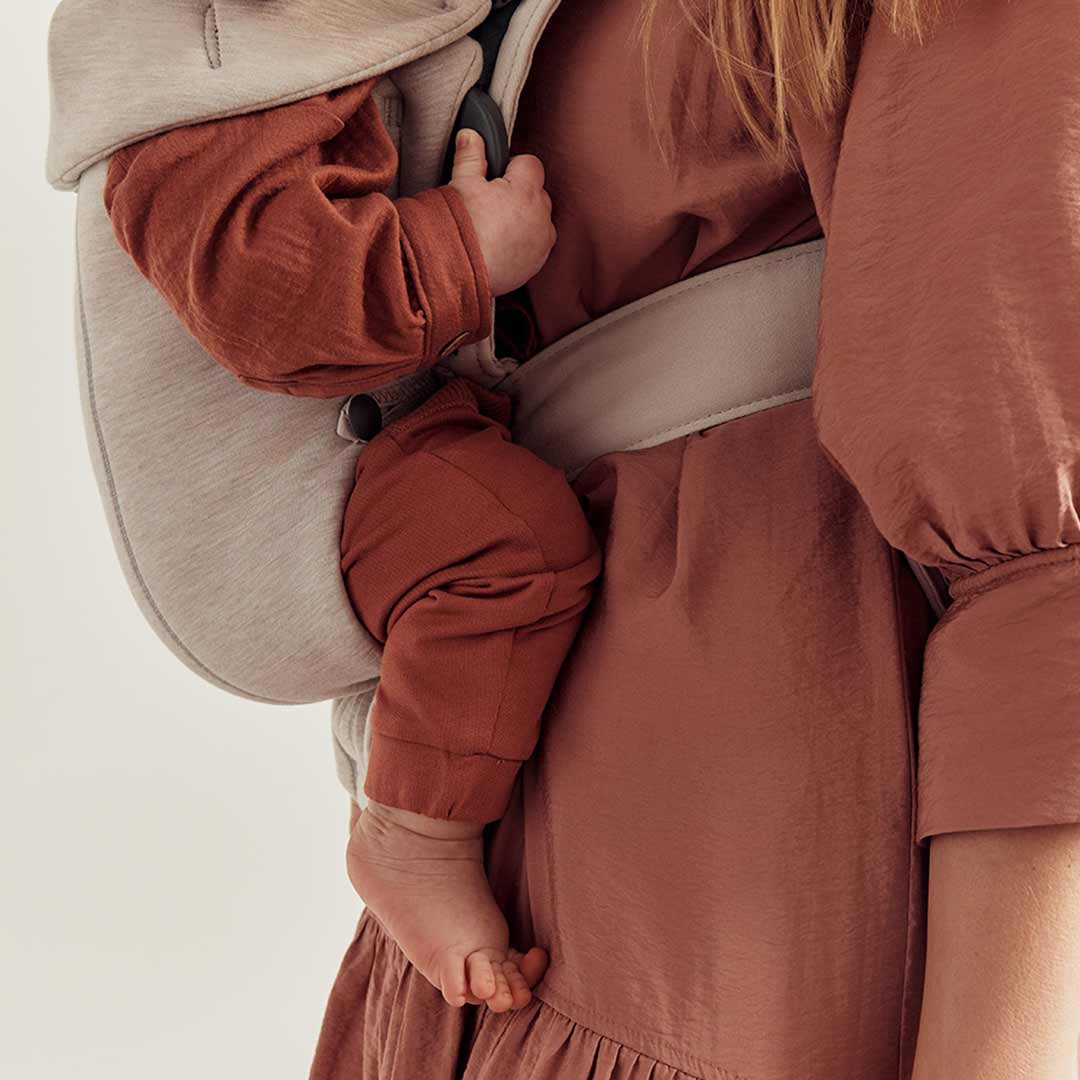 BabyBjörn Baby Carrier Mini - 3D Jersey - Light Beige