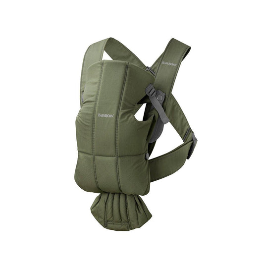 BabyBjörn Baby Carrier Mini - Woven - Dark Green