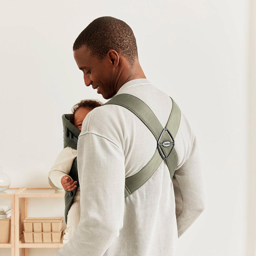 BabyBjörn Baby Carrier Mini - Woven - Dark Green
