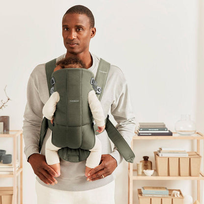 BabyBjörn Baby Carrier Mini - Woven - Dark Green