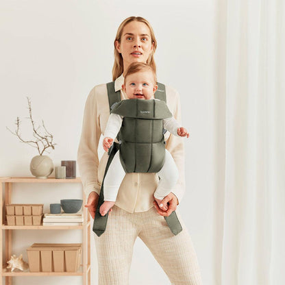 BabyBjörn Baby Carrier Mini - Woven - Dark Green
