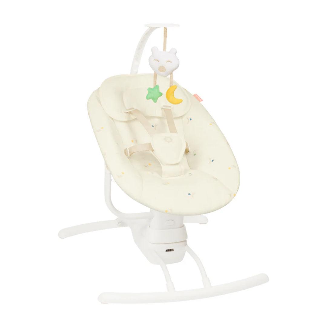 Badabulle Lateral Swing With Remote - Cream