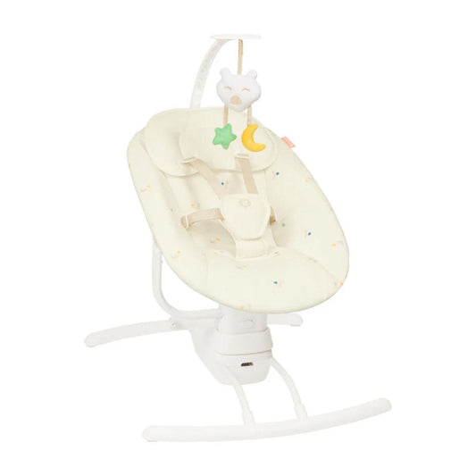 Badabulle Lateral Swing With Remote - Cream