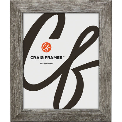Bauhaus 125 1.25", Barnwood Gray Picture Frame - 2 Piece Set