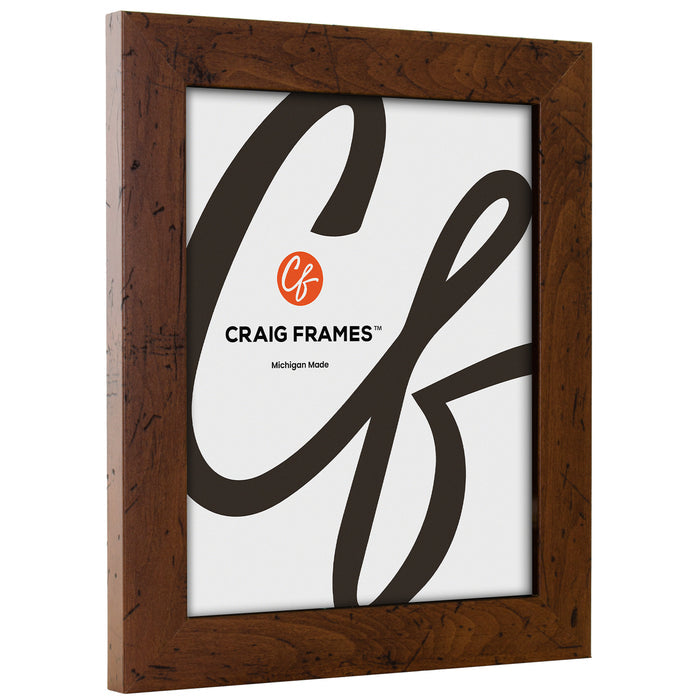 Bauhaus 125 1.25", Dark Walnut Picture Frame - 2 Piece Set