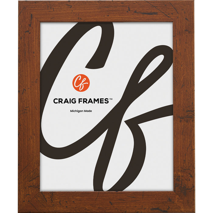 Bauhaus 125 1.25", Dark Walnut Picture Frame - 4 Piece Set