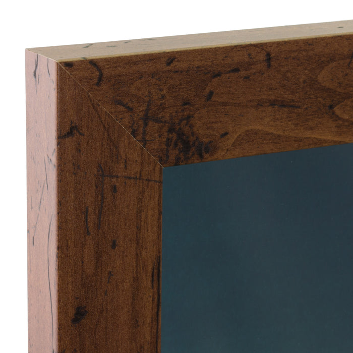 Bauhaus 125 1.25", Dark Walnut Picture Frame - 4 Piece Set