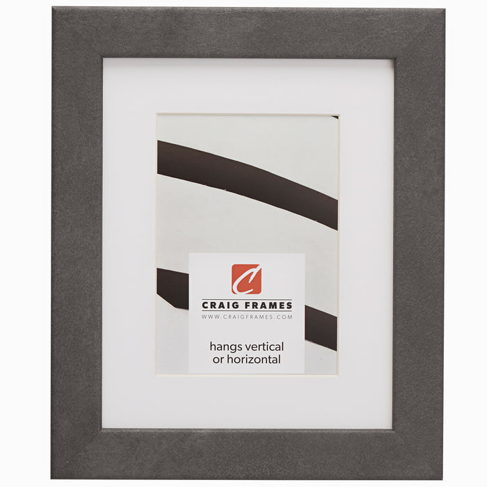 Bauhaus 125 1.25", Matted Concrete Gray Picture Frame