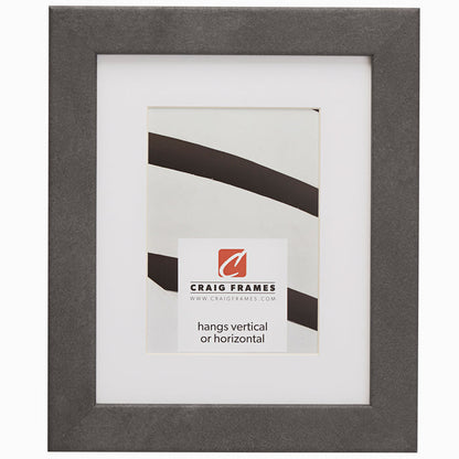 Bauhaus 125 1.25", Matted Concrete Gray Picture Frame