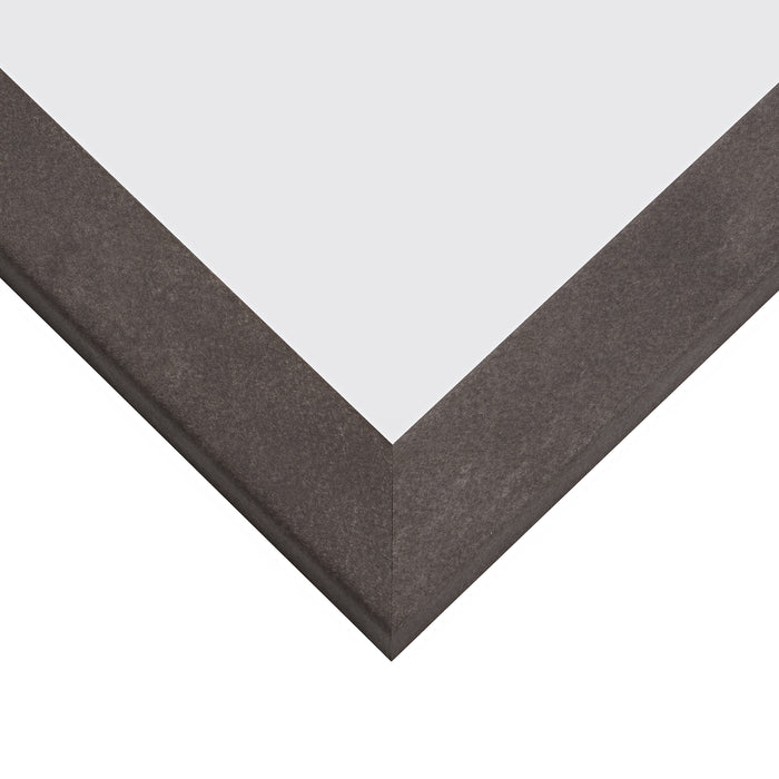 Bauhaus 125 1.25", Matted Concrete Gray Picture Frame