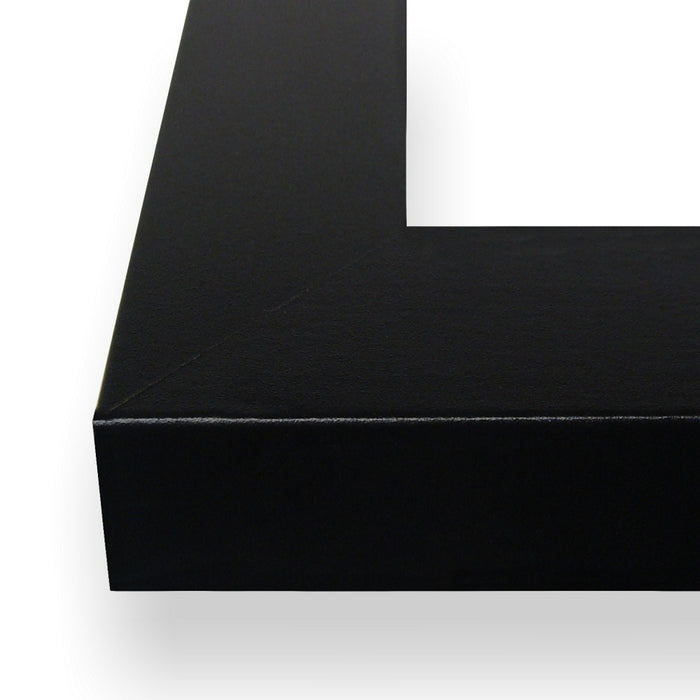 Bauhaus 125 1.25", Mystic Satin Black Picture Frame Set: 2 or 4 Piece Set