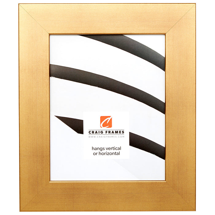 Bauhaus 200 2", Old World Gold Picture Frame