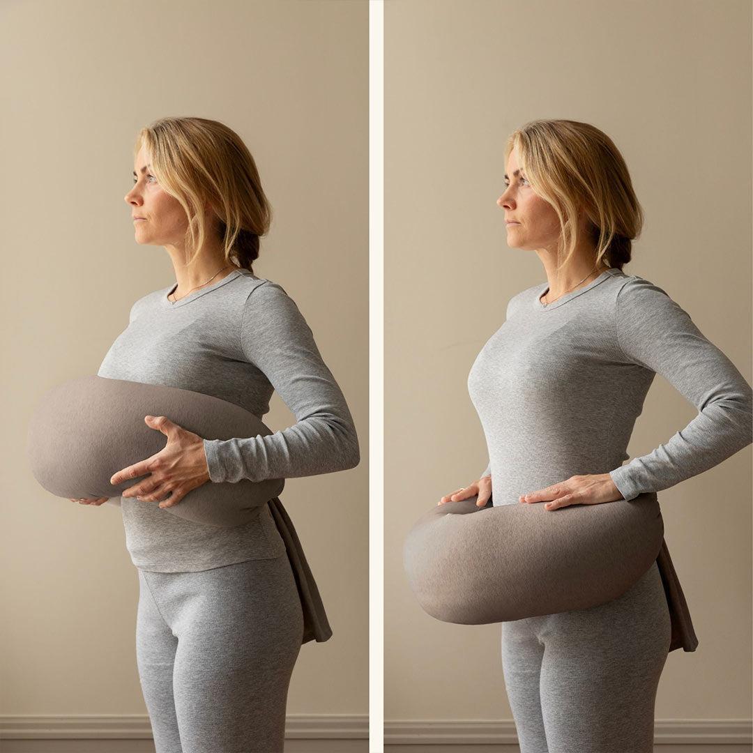 bbhugme Nursing Pillow - Hazel Brown