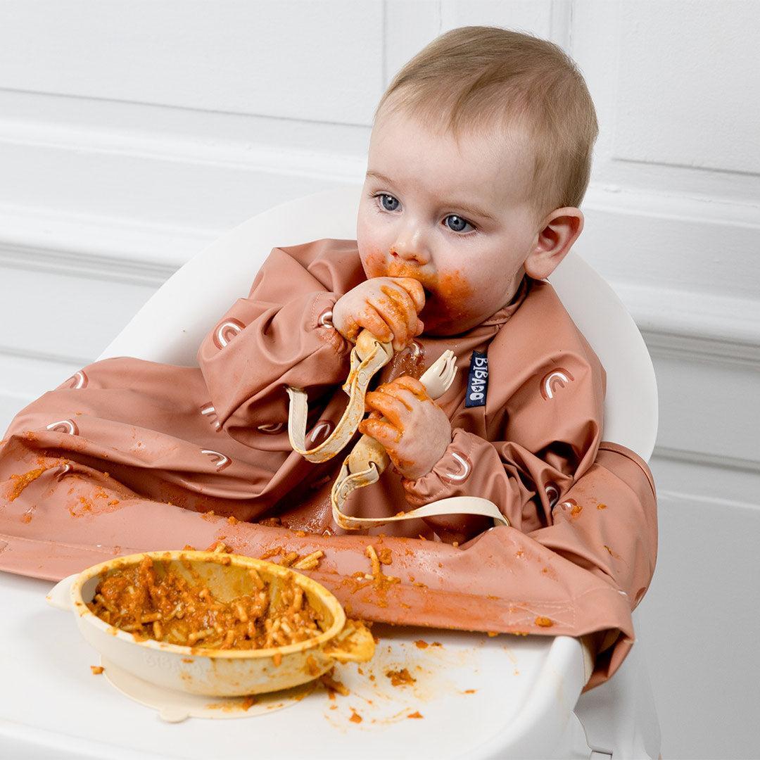 Bibado Handi No Drop Baby Cutlery - Fawn